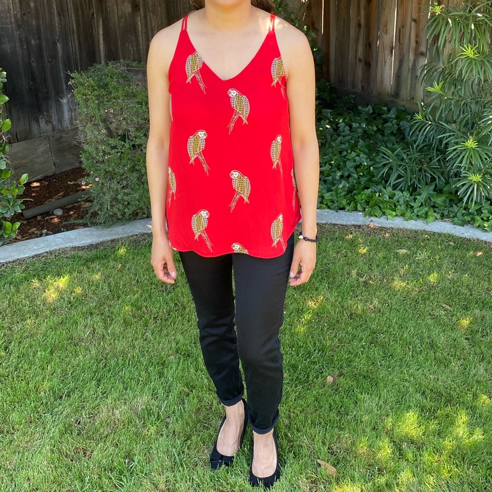 Beautiful red top